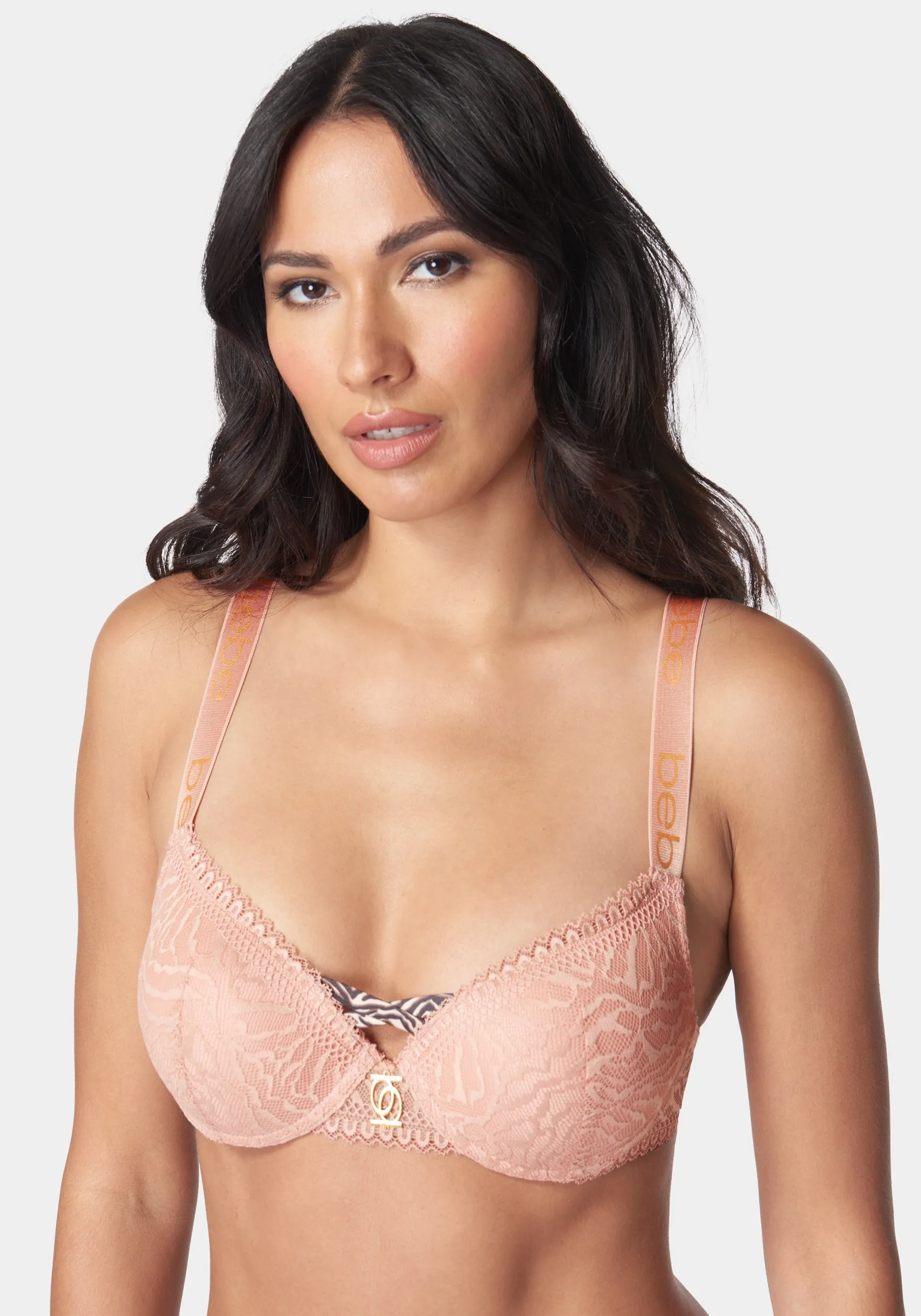 Lace Mega Push-Up Bra sold by Bebe product image thumbnail 4