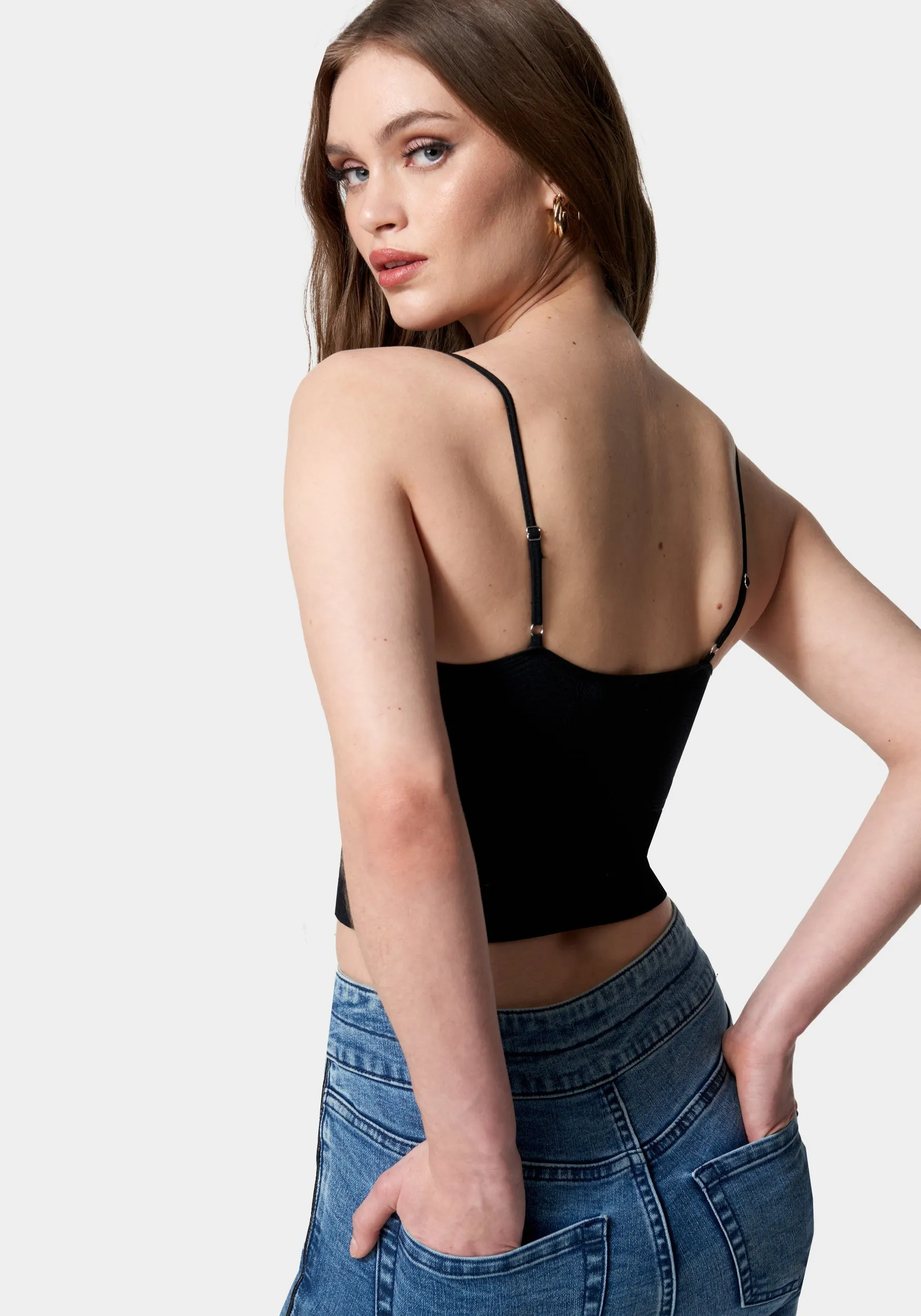 Seamless Knit Top sold by Bebe product image thumbnail 3