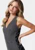 Lace Detail Corset Denim Jumpsuit sold by Bebe