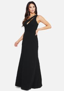 Keyhole One Shoulder Gown sold by Bebe