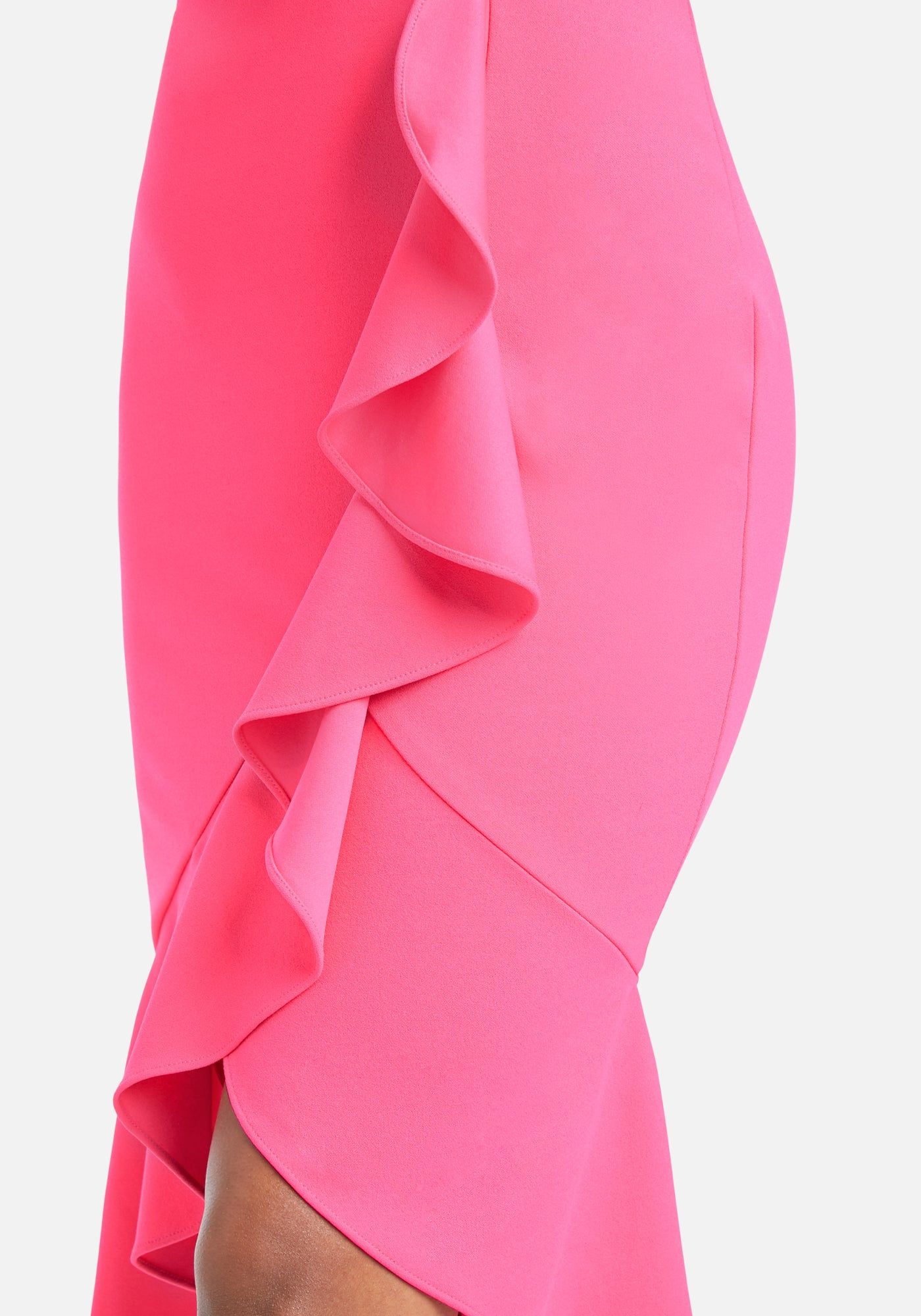 Cascade Ruffle Flounce Dress sold by Bebe product image thumbnail 4