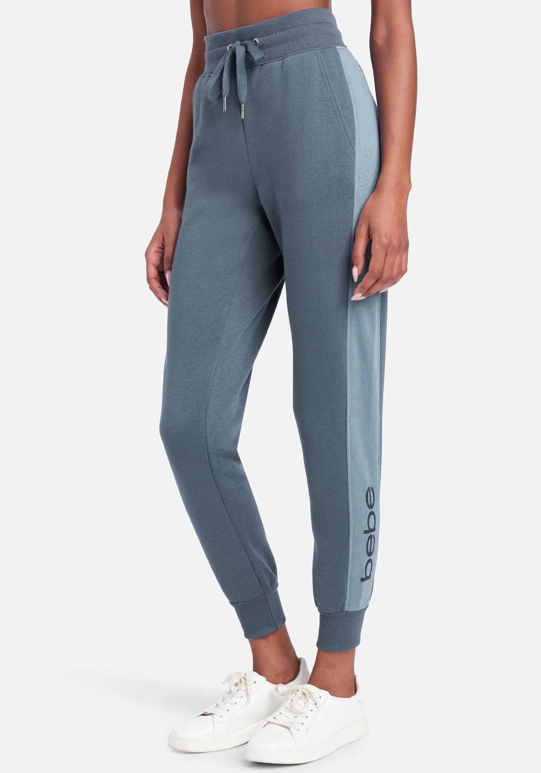 Bebe Contrast Side Insert Jogger sold by Bebe