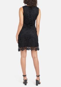 Allover Sleeveless Lace Dress sold by Bebe