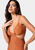 Side Cutout Lurex Knit Dress sold by Bebe