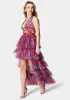 Tiered High Low Gown sold by Bebe