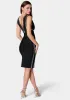 Bandage Metallic Midi Dress sold by Bebe