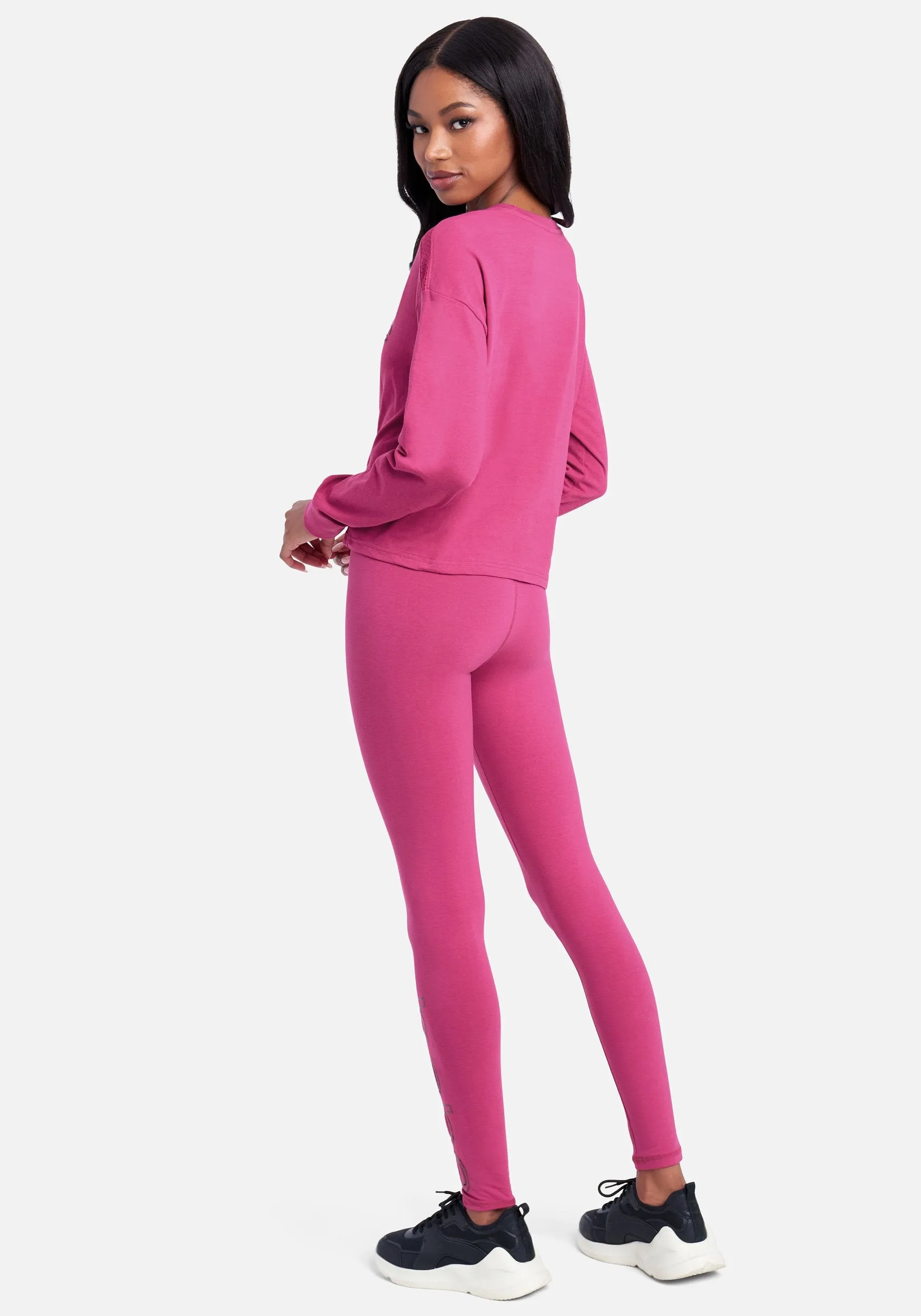 Bebe Sport Sequin Logo Legging sold by Bebe product image thumbnail 3