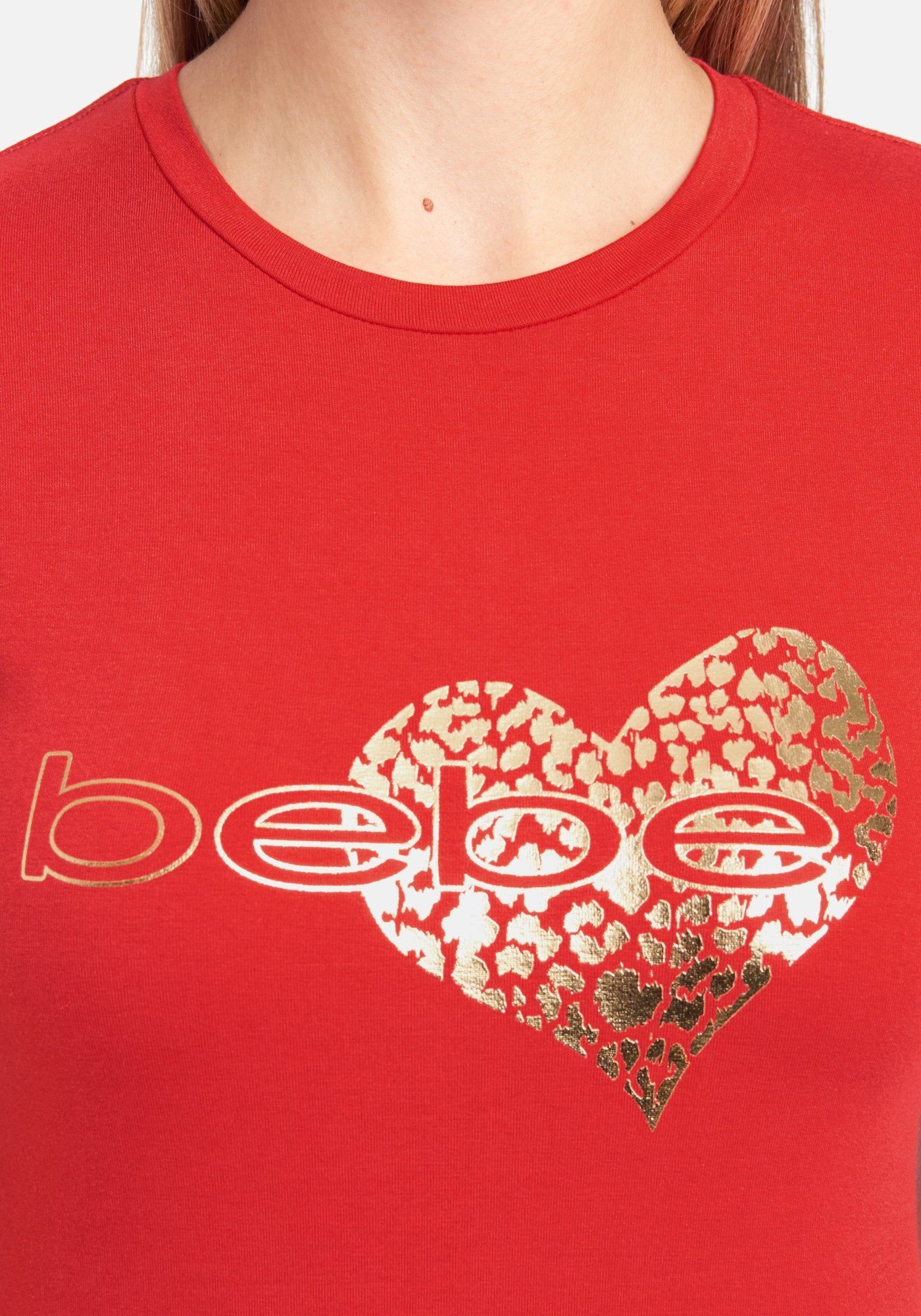 Bebe Logo Heart Glitter Foil Tee sold by Bebe product image thumbnail 3