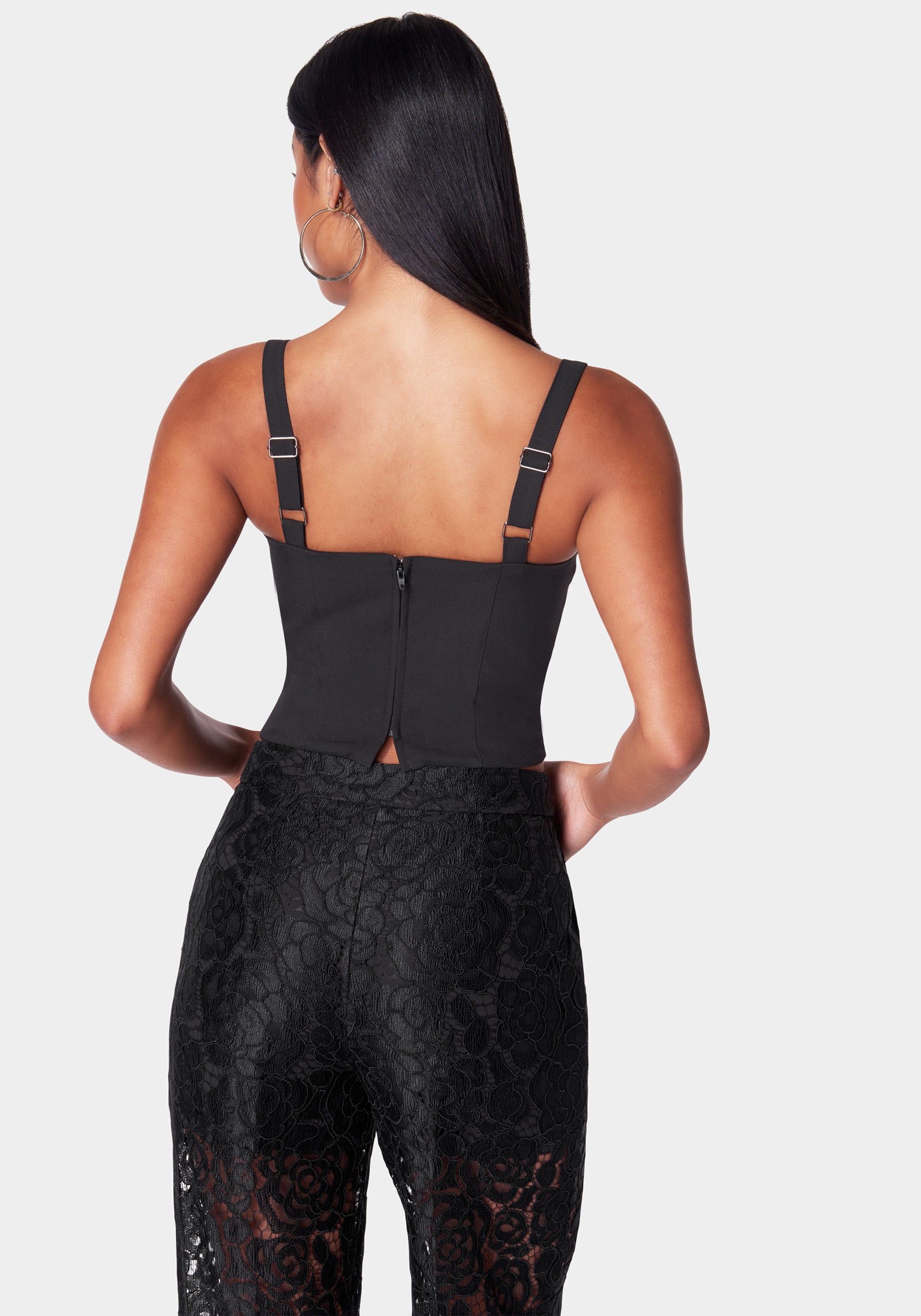 Lace Combo Bustier Top sold by Bebe product image thumbnail 3