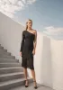 Lace One Shoulder Bandage Dress sold by Bebe