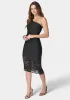 Lace One Shoulder Bandage Dress sold by Bebe