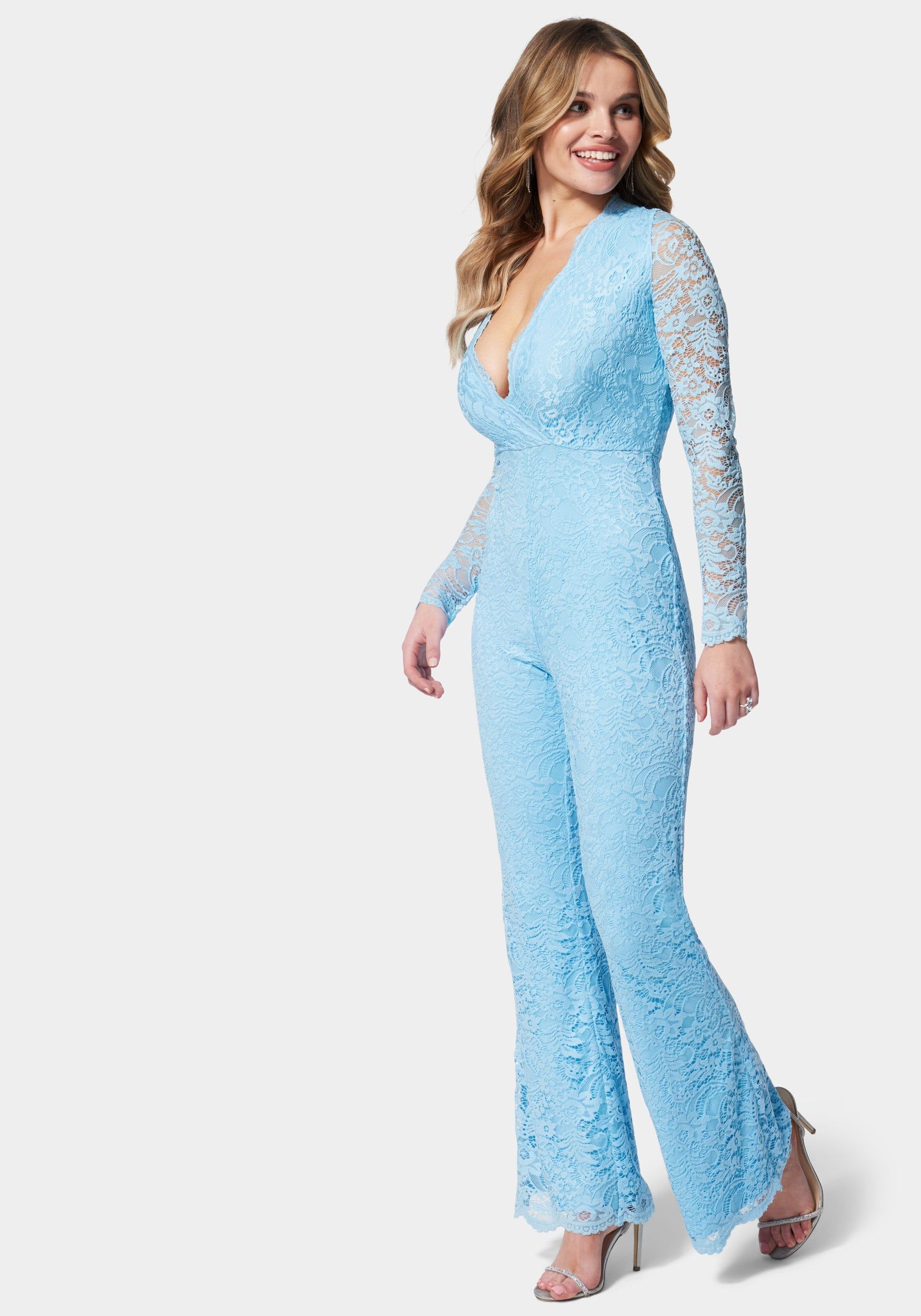 Scallop Lace Jumpsuit sold by Bebe product image thumbnail 2
