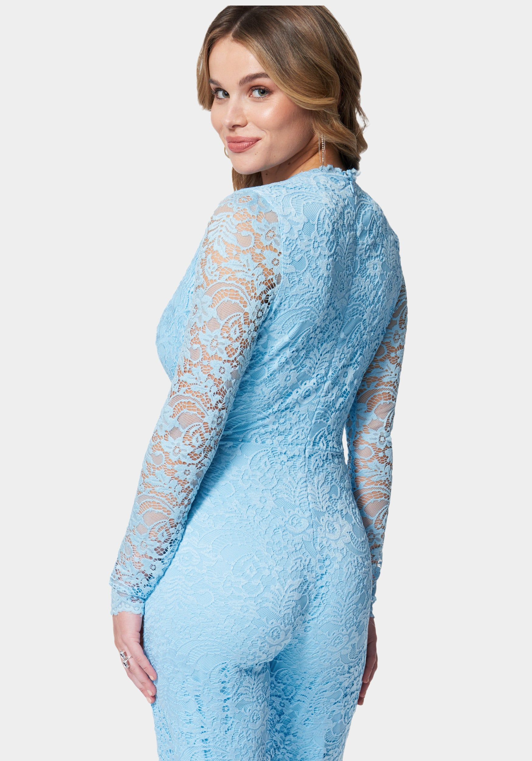 Scallop Lace Jumpsuit sold by Bebe product image thumbnail 3