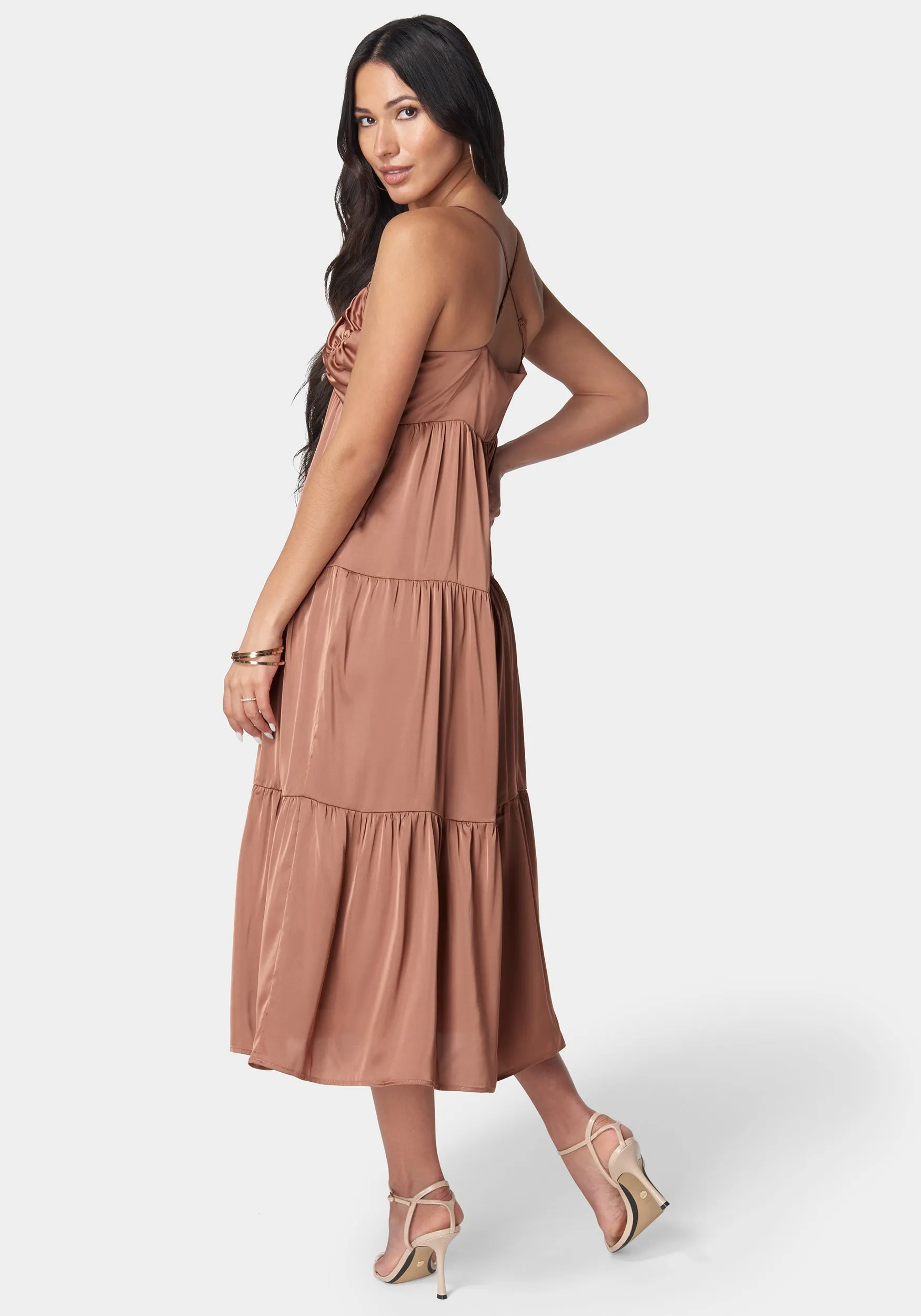 Tiered Maxi Sundress sold by Bebe product image thumbnail 3
