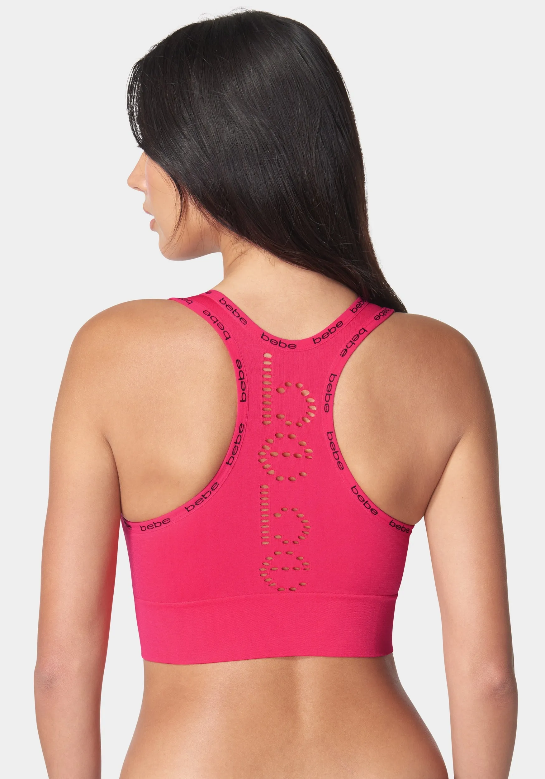 Two Pack Seamless Microfiber Bras sold by Bebe product image thumbnail 5