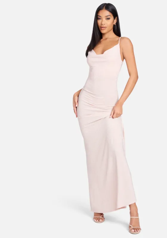 Lurex Knit Gown sold by Bebe