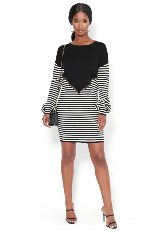 Striped Oversize Dress sold by Bebe
