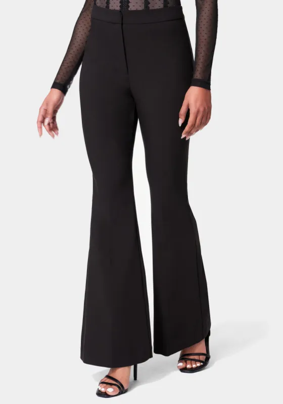 High Waist Flared Tailored Pant sold by Bebe