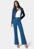 Wide Leg Button Detail Jean sold by Bebe