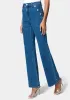 Wide Leg Button Detail Jean sold by Bebe