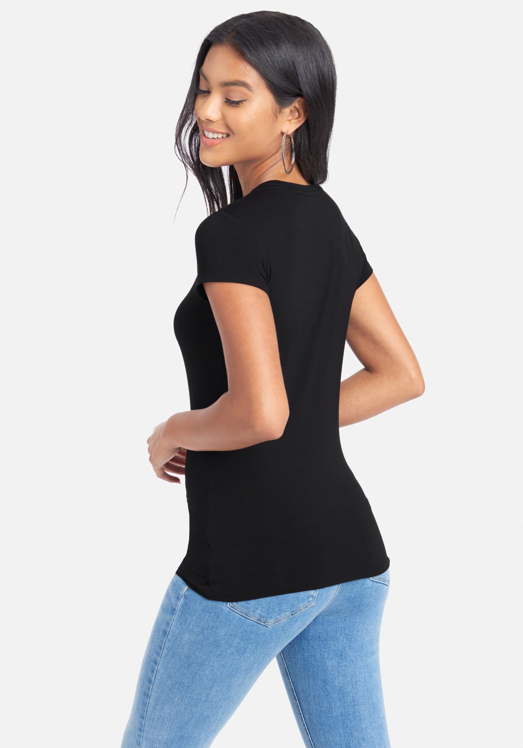 Bebe Logo Short Sleeve Tee sold by Bebe product image thumbnail 3