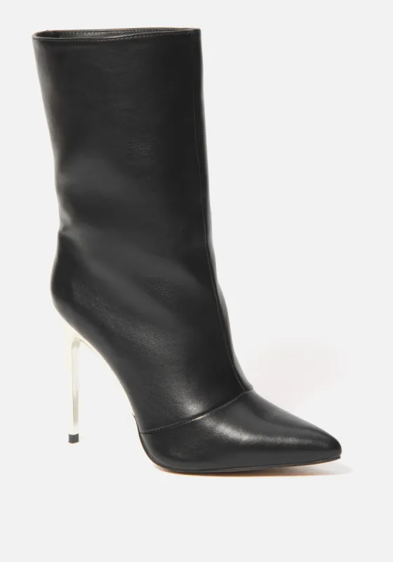 Vanila Mid High Booties sold by Bebe