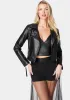 Vegan Leather Moto Jacket sold by Bebe