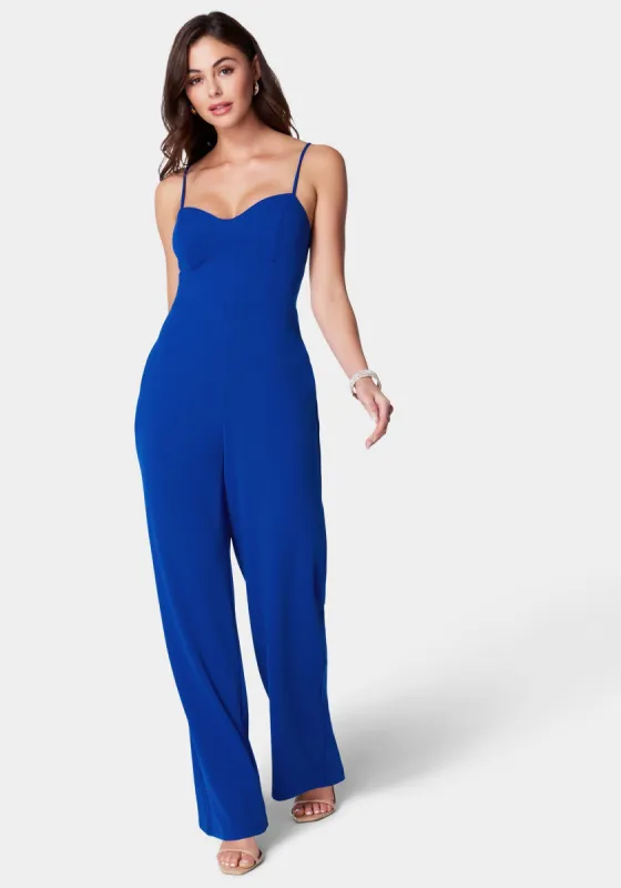 Strappy Core Jumpsuit sold by Bebe