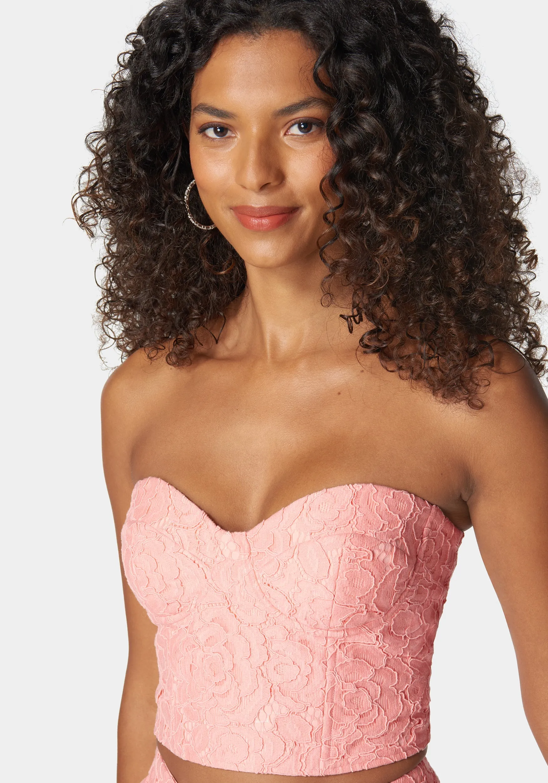 Lace Bustier Top sold by Bebe product image thumbnail 4