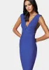Plunge Neck Bandage Dress sold by Bebe