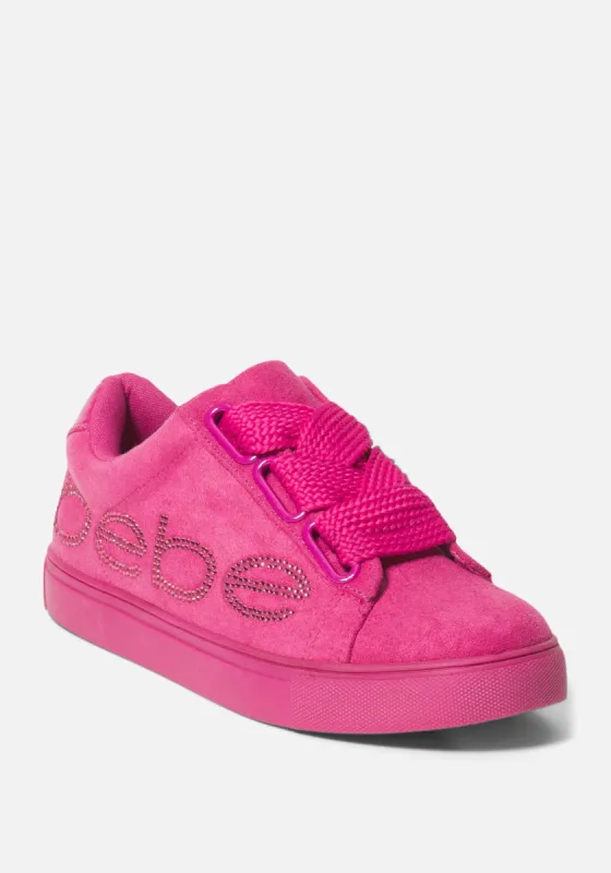 Cabree Bebe Logo Sneakers made by Bebe