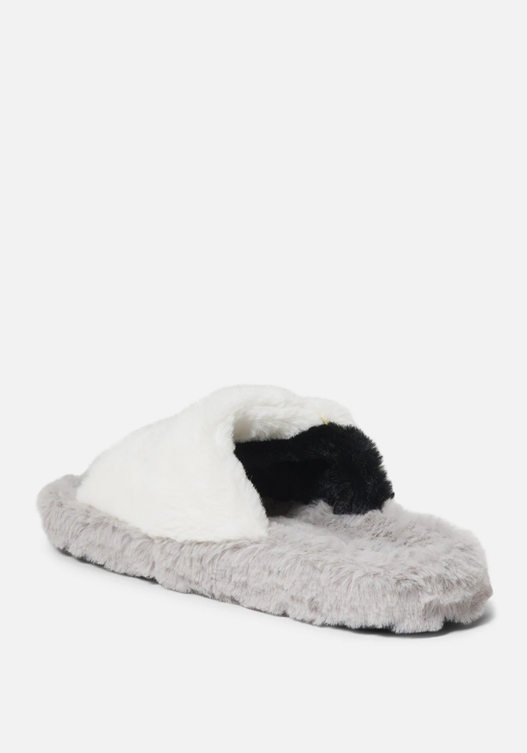 Fanny Faux Fur Slippers sold by Bebe product image thumbnail 3
