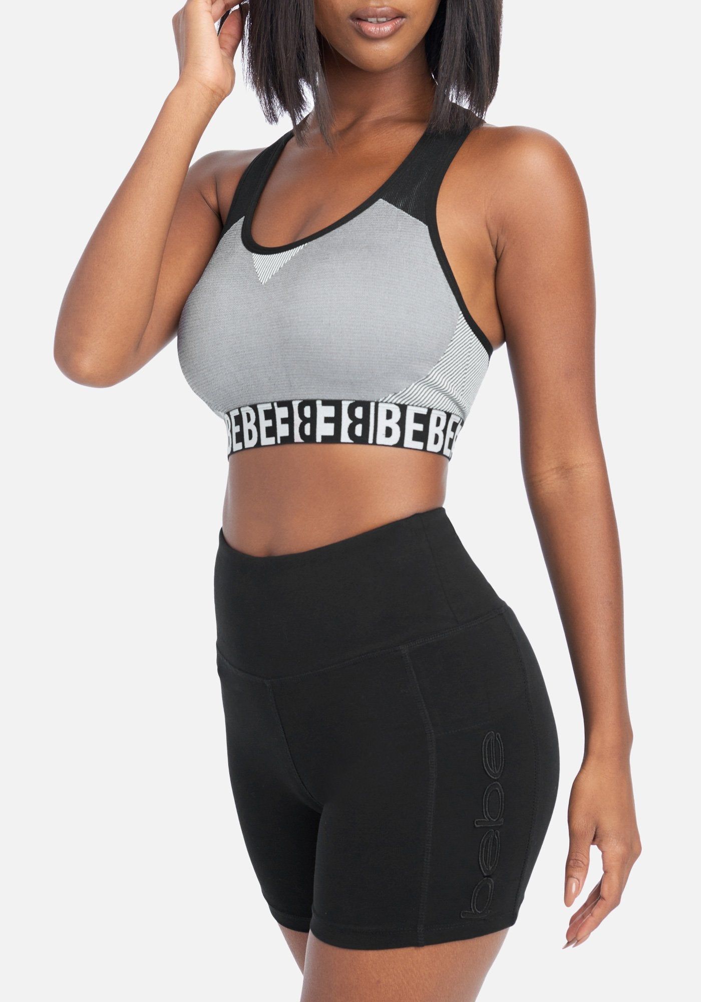 Bebe Sport Logo Seamless Bra sold by Bebe product image thumbnail 2