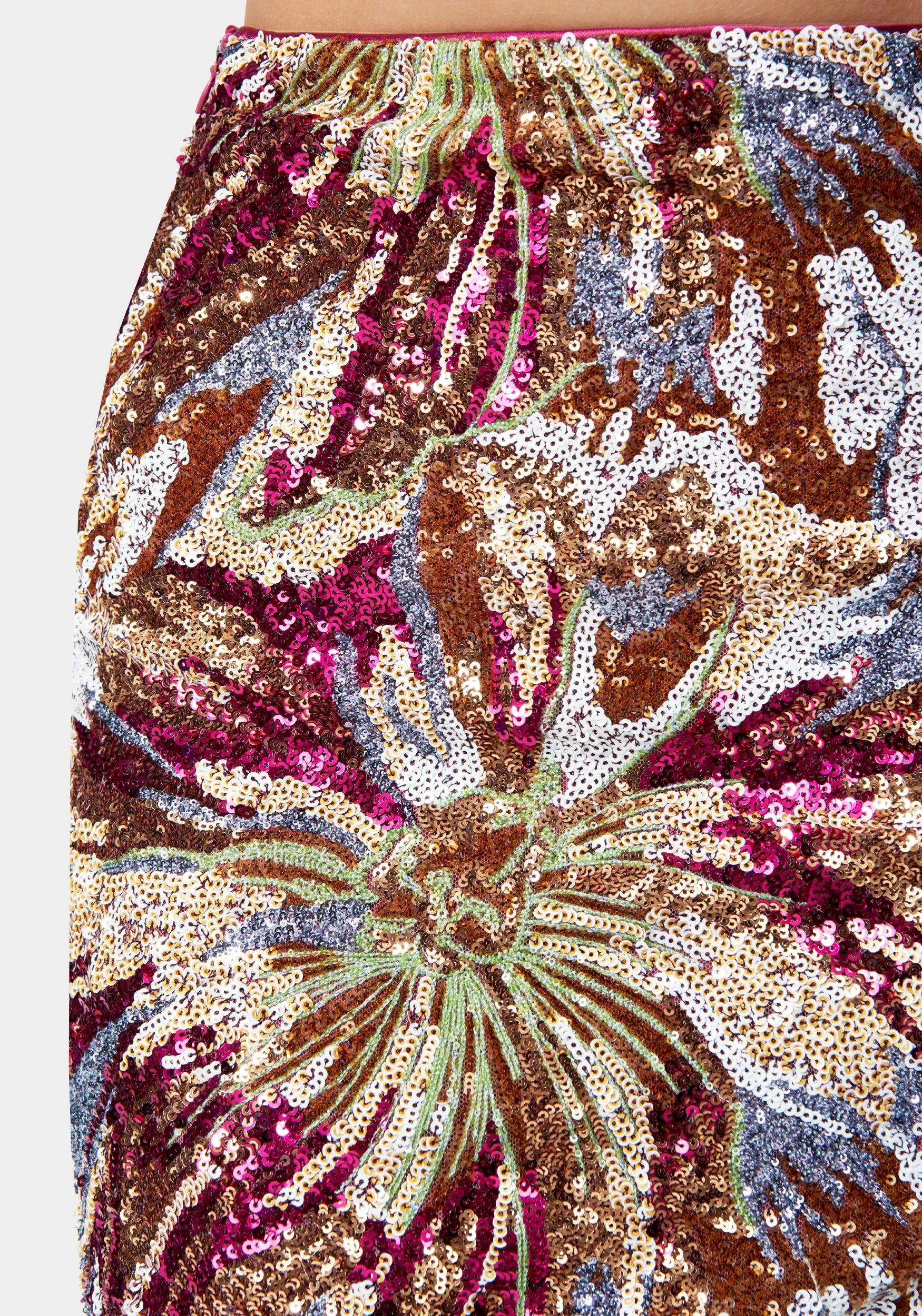 Sequin Mini Skirt sold by Bebe product image thumbnail 4