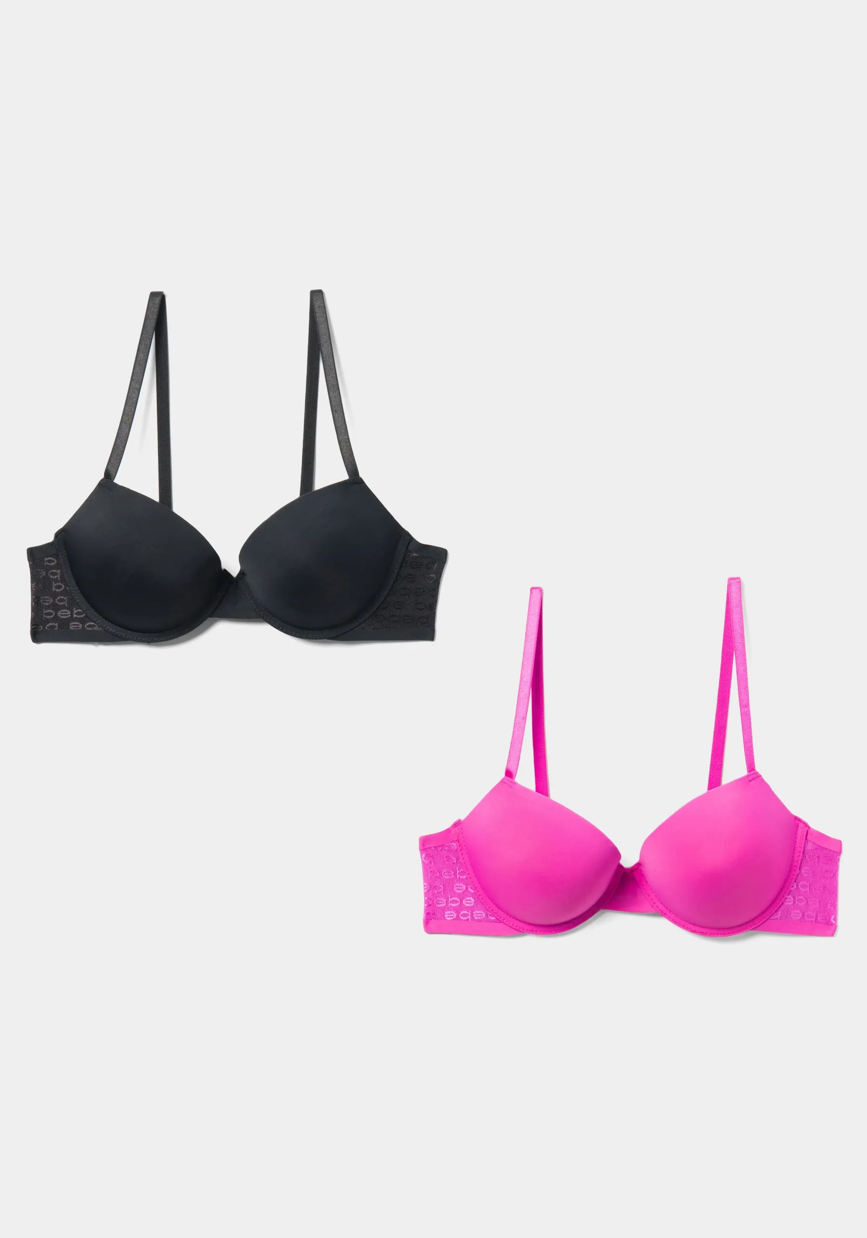 2 Pack Micro And Power Mesh Bra sold by Bebe product image thumbnail 5