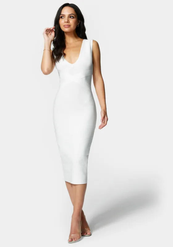 Bandage Midi Dress sold by Bebe