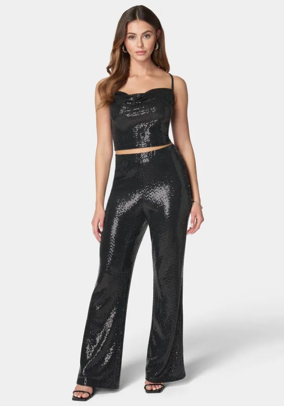 Two Piece Shimmer Set sold by Bebe