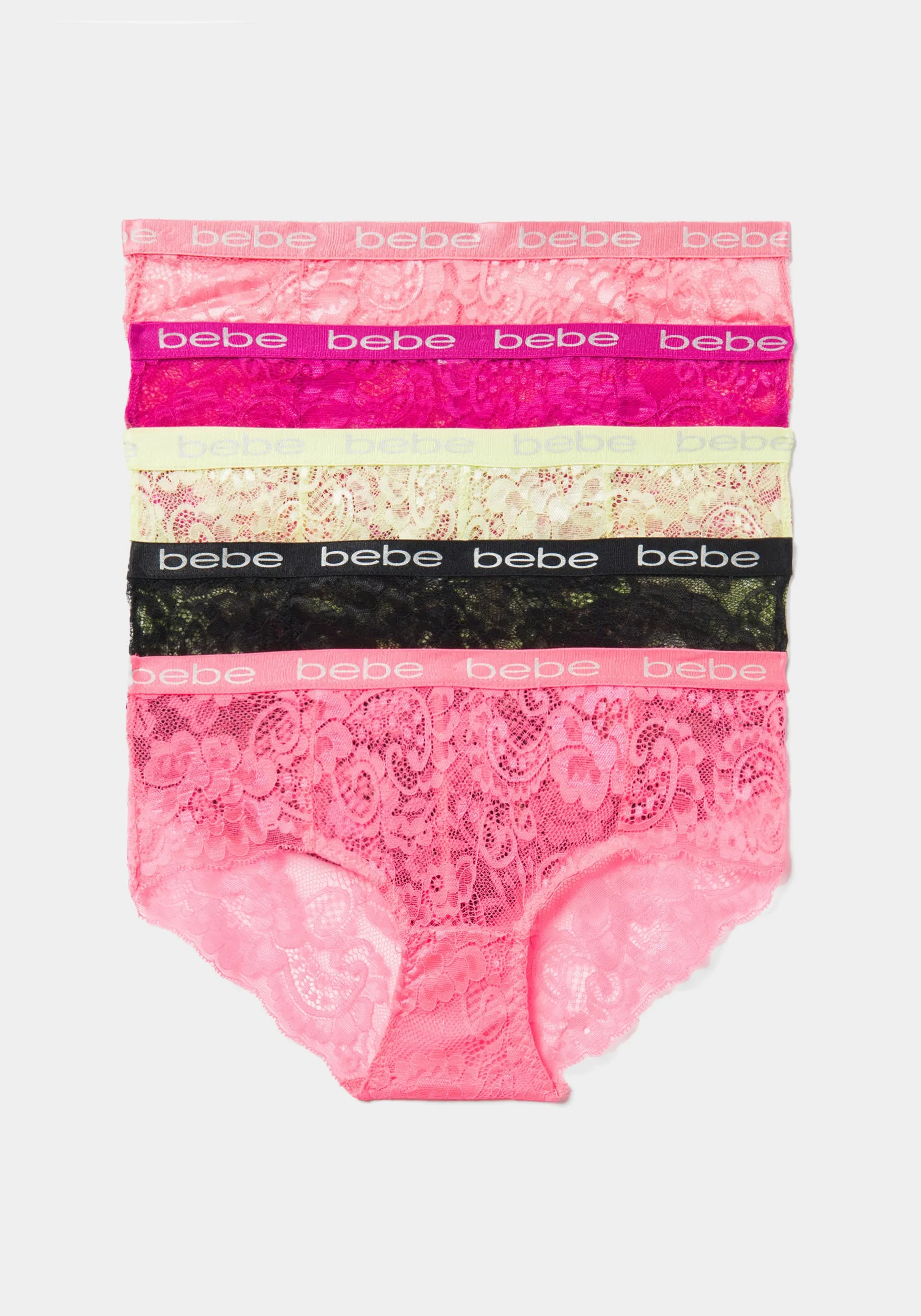 5 Pack Lace Hipster sold by Bebe product image thumbnail 5
