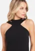 Wide Leg Halter Jumpsuit sold by Bebe