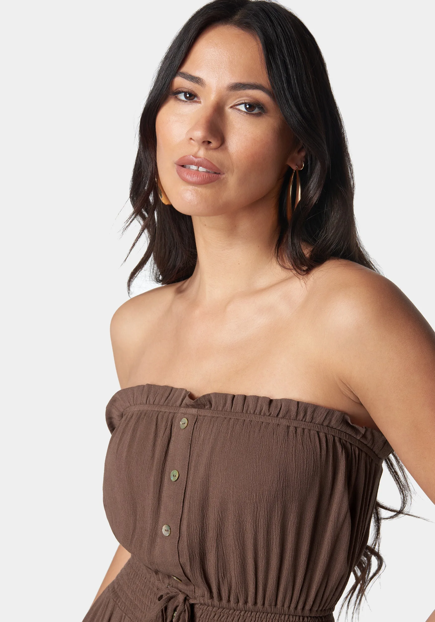 Strapless Maxi Dress sold by Bebe product image thumbnail 4