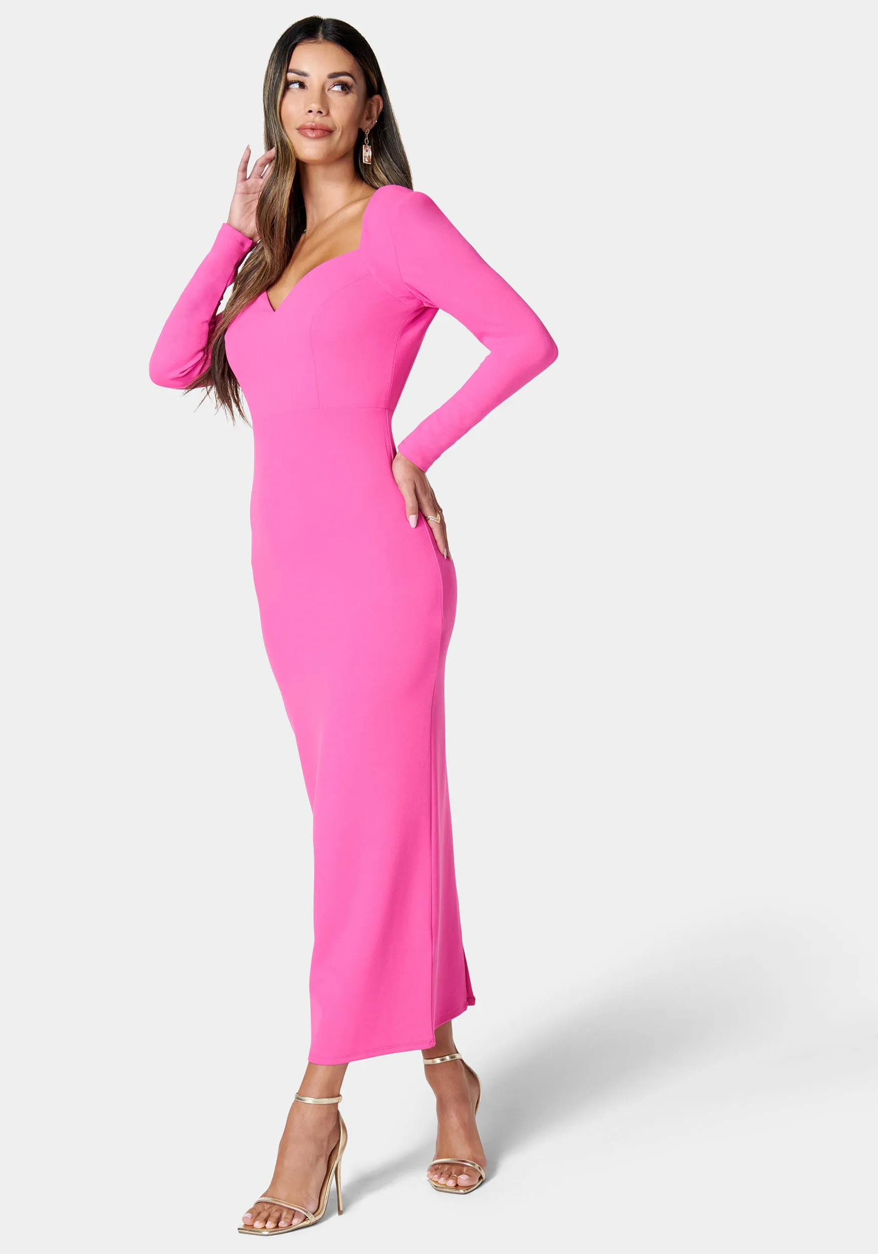 Open Back Ankle Dress sold by Bebe product image thumbnail 2