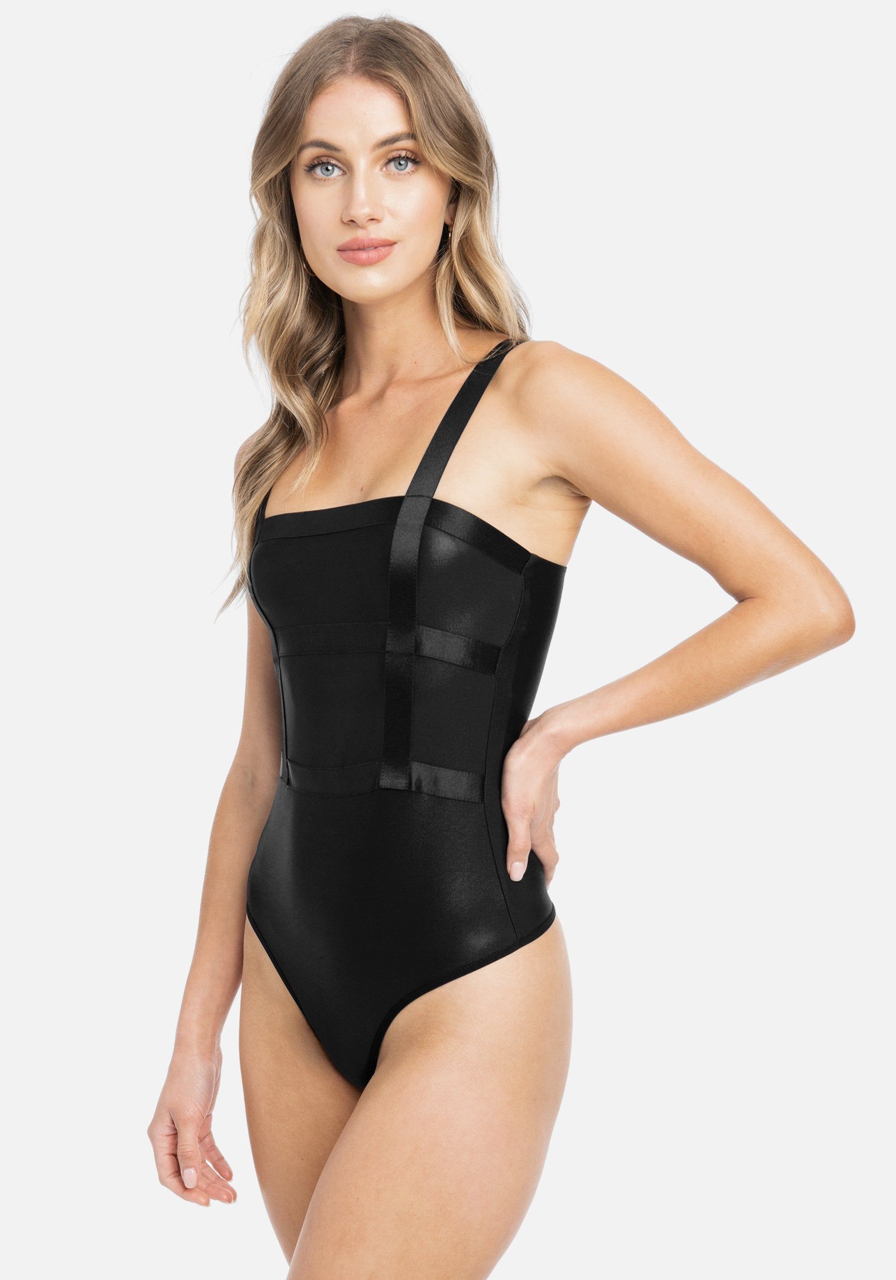 Stitch Detail Knit Bodysuit sold by Bebe product image thumbnail 4