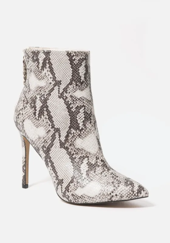 Dasha Stiletto Booties sold by Bebe