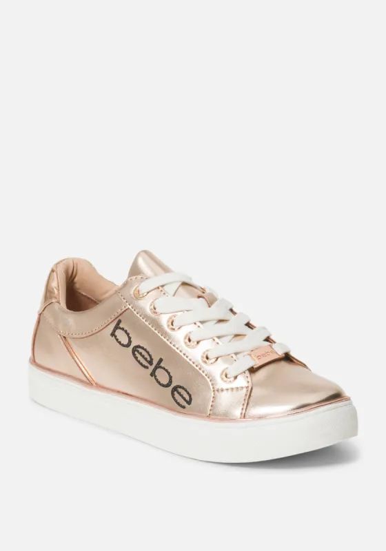 Celise Bebe Logo Sneakers sold by Bebe