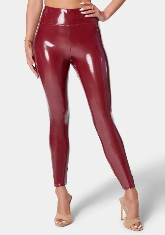 High Waist Liquid Shine Legging sold by Bebe