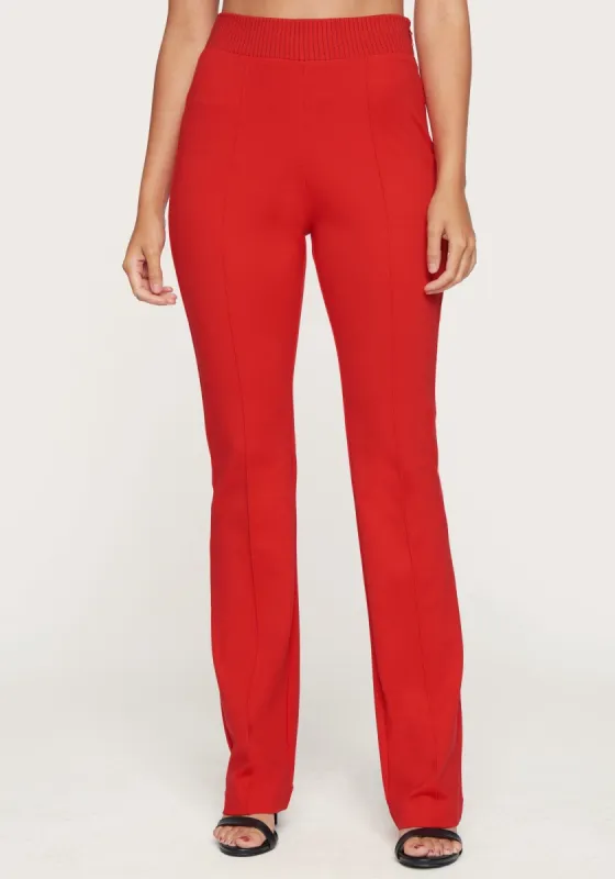 Trapunto Ponte Pants sold by Bebe