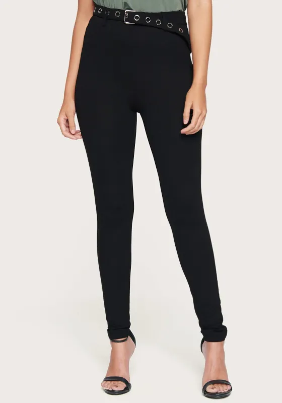 Belted Leggings sold by Bebe
