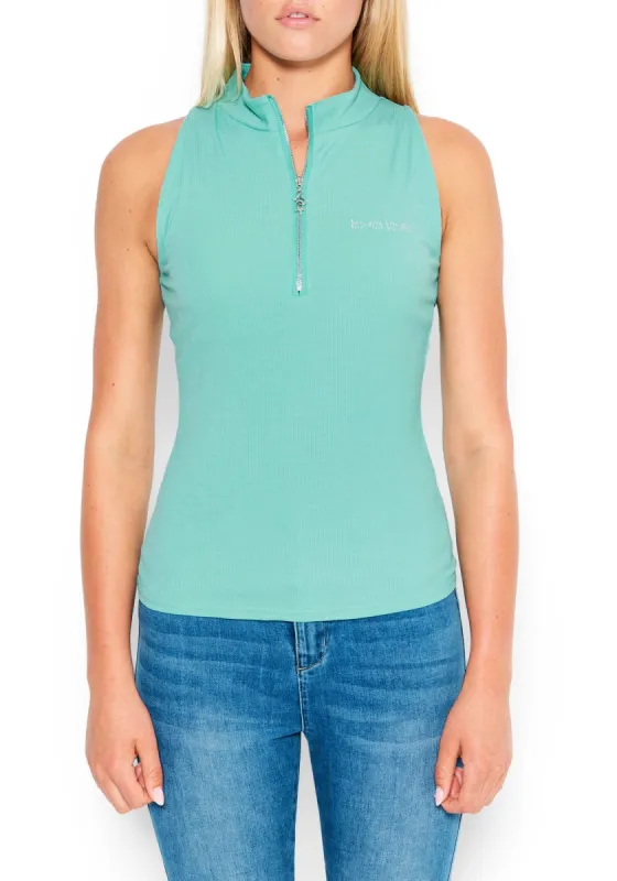 Bebe Logo Rib Tank Top sold by Bebe