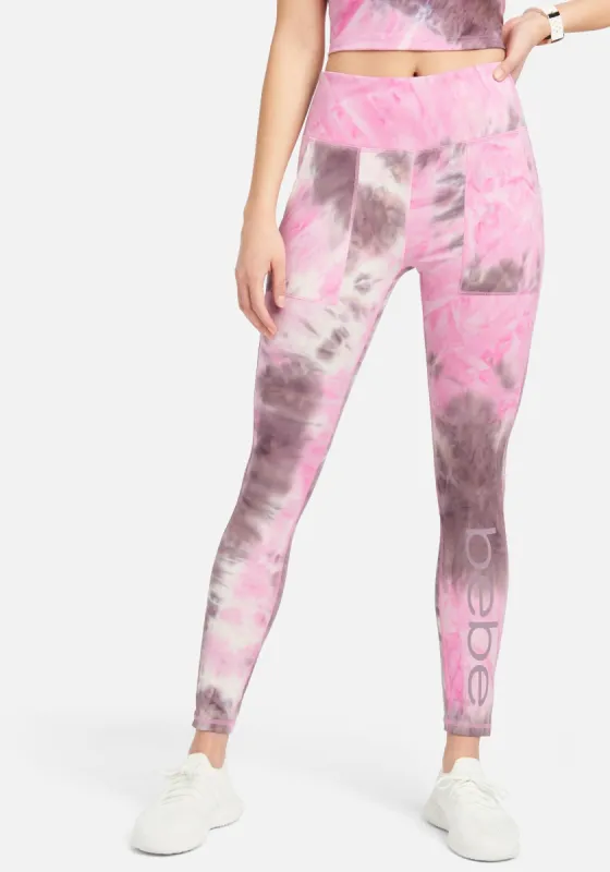 Bebe Tie Dye Pocket Legging sold by Bebe