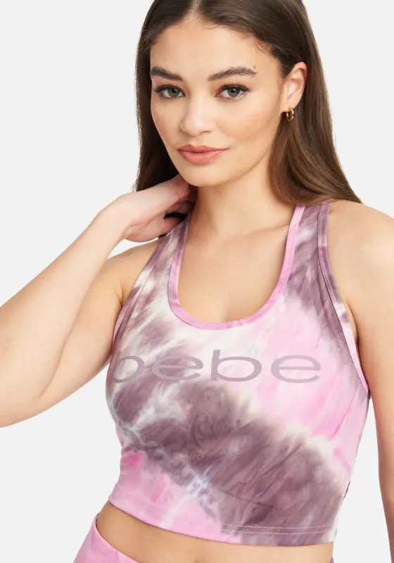 Tie Dye Crop Tank sold by Bebe